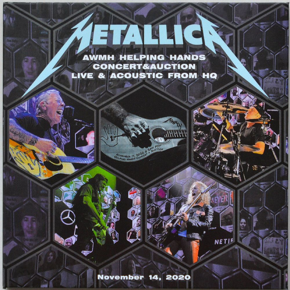 METALLICA - AWMH HELPING HANDS CONCERT & AUCTION Live and Acoustic in San Rafael USA 2020 2CD (концерт, #1