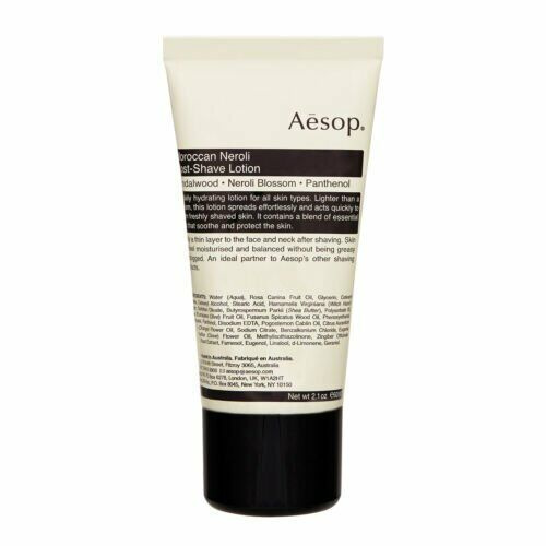 AESOP Moroccan Neroli Post-Shave Lotion 60 ml - успокаивающий лосьон после бритья  #1