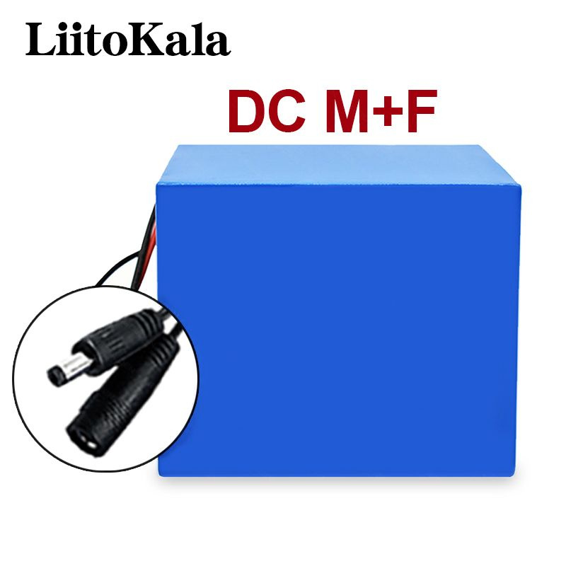 18650 LiitoKala аккумулятор 12 В 138 000 мАч литий-ионный аккумулятор ...