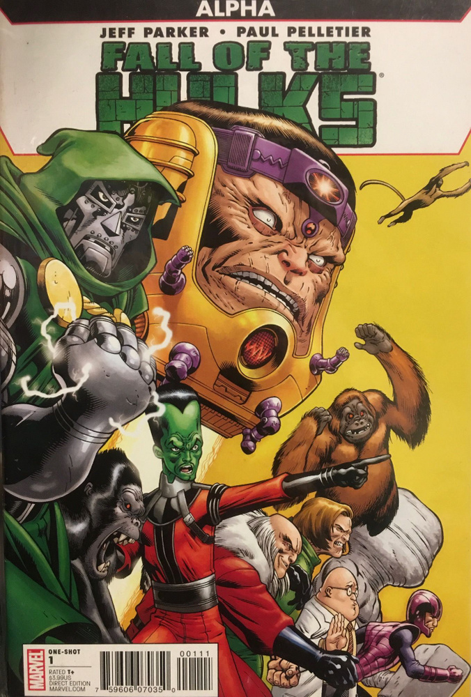 Fall of the Hulks #1 Marvel Comics. Официальный комикс на английском языке.  #1