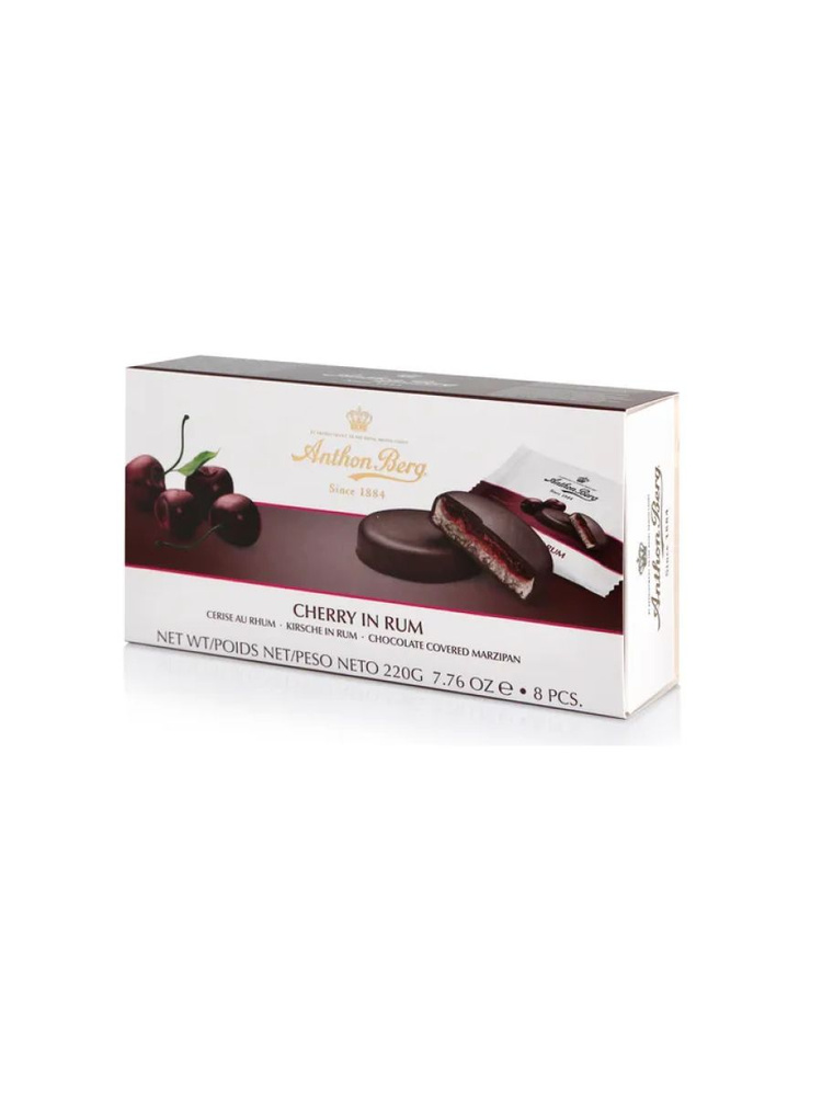 Конфеты шоколадные Anthon Berg Слива в мадейре с марципаном, 220 г  #1