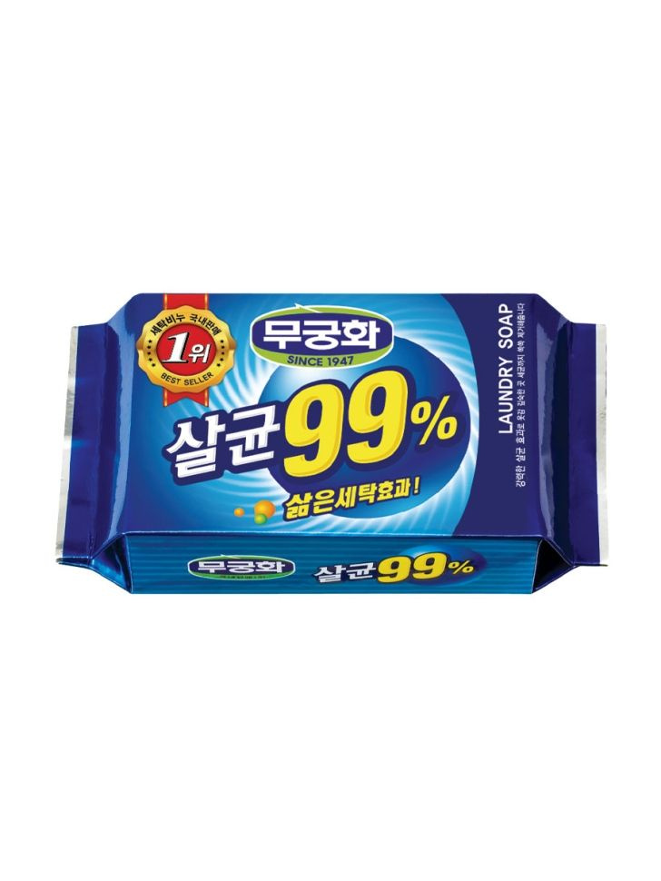Mukunghwa Стерилизующее хозяйственное мыло с повышенными отстирывающими свойствами, Корея, Laundry Soap, #1