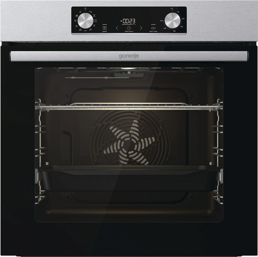 Духовой шкаф электрический встраиваемый Gorenje BO6735E05X, 60 см, 2.5 кВт, класс энергопотребления А, #1