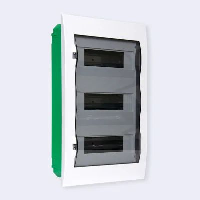 EZ9E312S2FRU Щит City9 Box встраиваемый с прозрачной дверью 3 рядя/36 модулей, Systeme Electric  #1