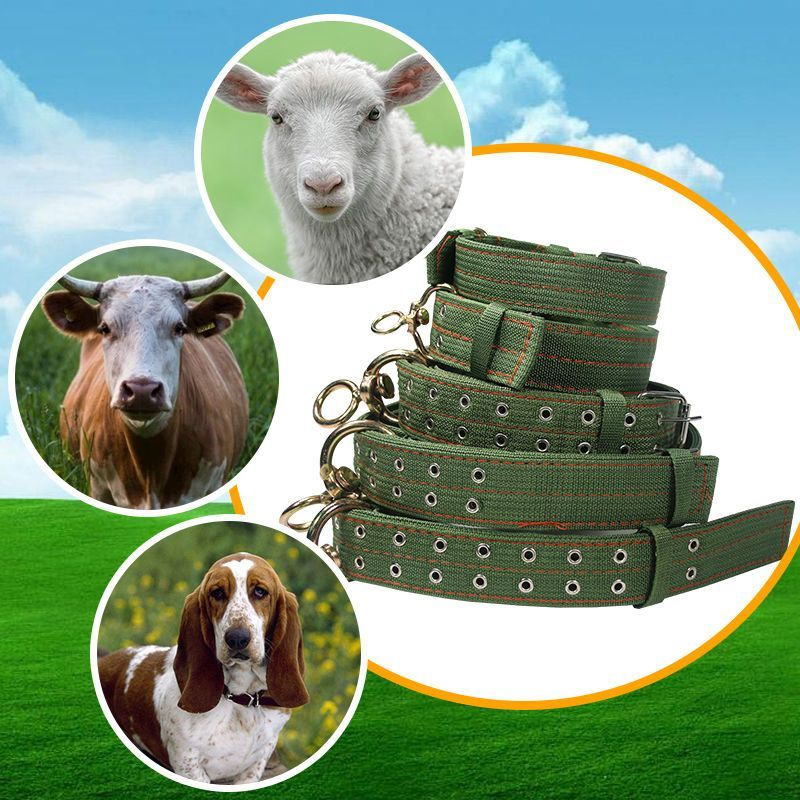 Ошейник для КРС 1.0m брезент-нейлон 4 слоя/Для теленка, коров, быков ...