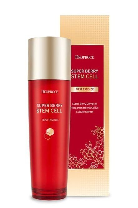 DEOPROCE SUPER BERRY STEM CELL FIRST ESSENCE Антивозрастная эссенция для лица со стволовыми клетками #1