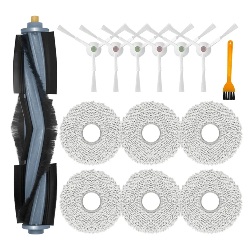 Для робота-пылесоса Yeedi Floor 3 Station, основная боковая щетка, швабра, тряпки, запасные части  #1
