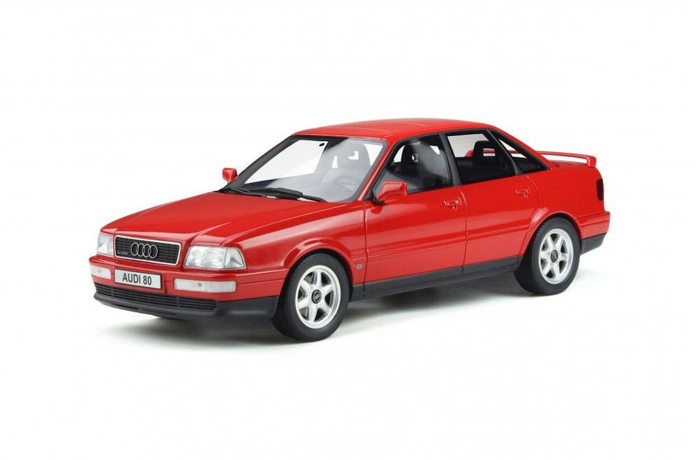 Модель автомобиля OTTO - Audi 80 (B4) Quattro Competition 1994, Laser Red, OT355, 1:18  #1