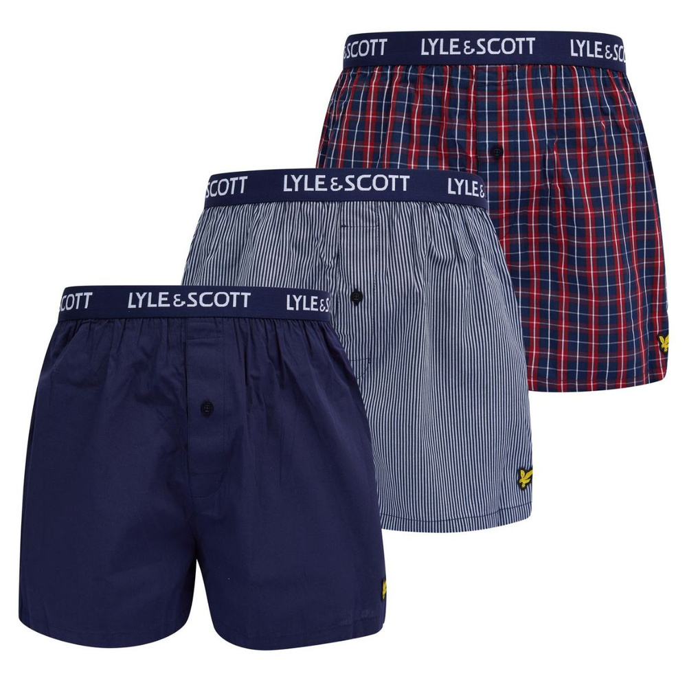 Комплект трусов боксеры Lyle & Scott, 3 шт #1