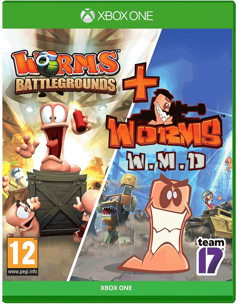 Игра Worms Battleground + Worms W.M.D (Xbox One, Xbox Series, Русские субтитры) #1