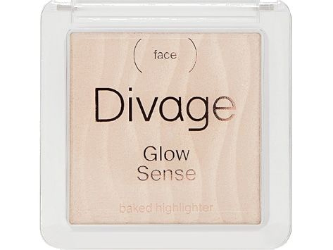 Хайлайтер для лица запеченный Divage Glow Sense Baked Highlighter #1