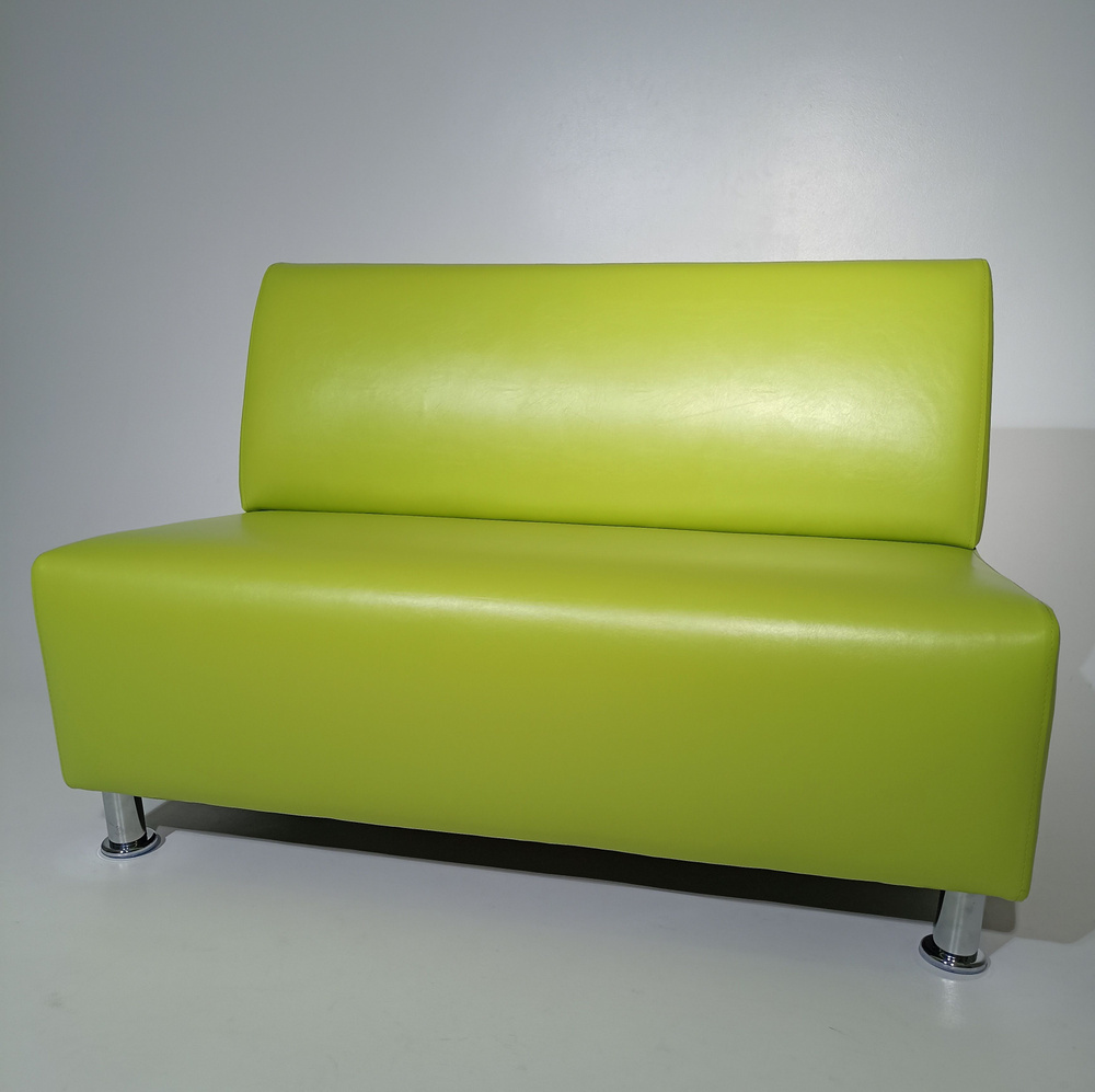 RONUM Прямой диван, механизм Нераскладной, 110х67х77 см,светло-зеленый  #1