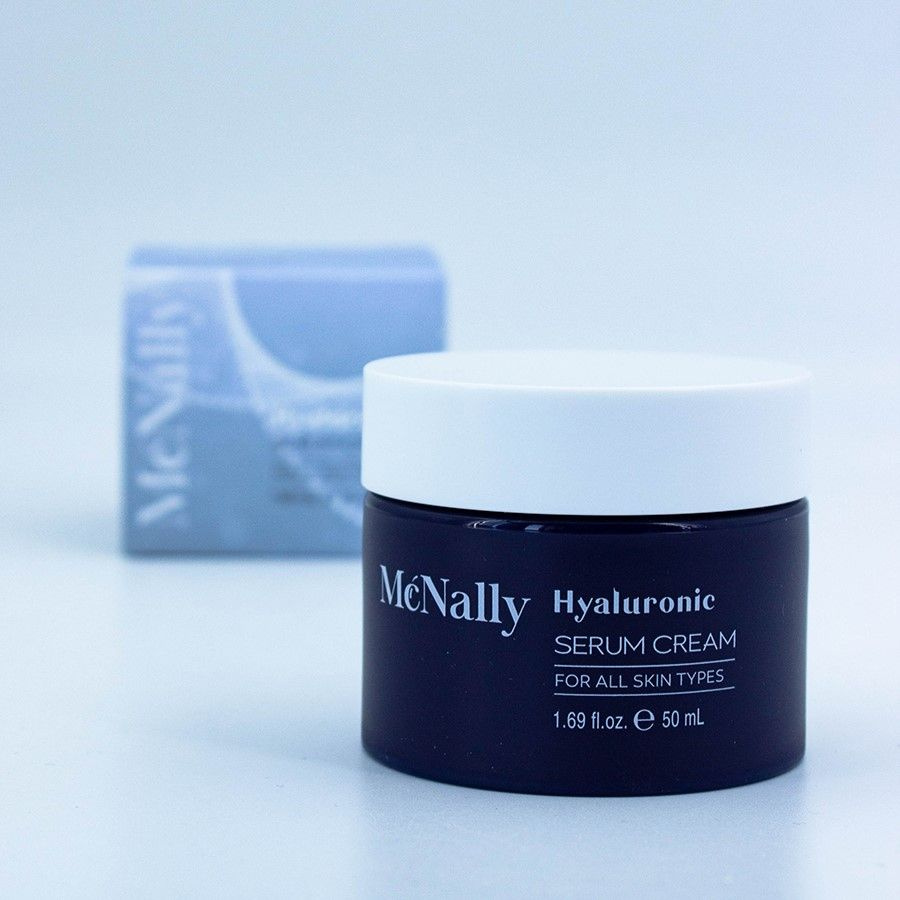 McNally Крем-сыворотка увлажняющая с гиалуроновой кислотой - Hyaluronic serum cream, 50мл Уцененный товар #1