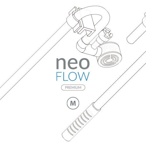 Комплект Aquario Neo Flow Premium V2 M (для шланга 12/16) для внешнего фильтра аквариума  #1