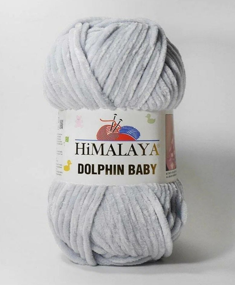 Пряжа для вязания Himalaya Dolphin Baby 80325 100 гр./120 м., 1 шт. #1