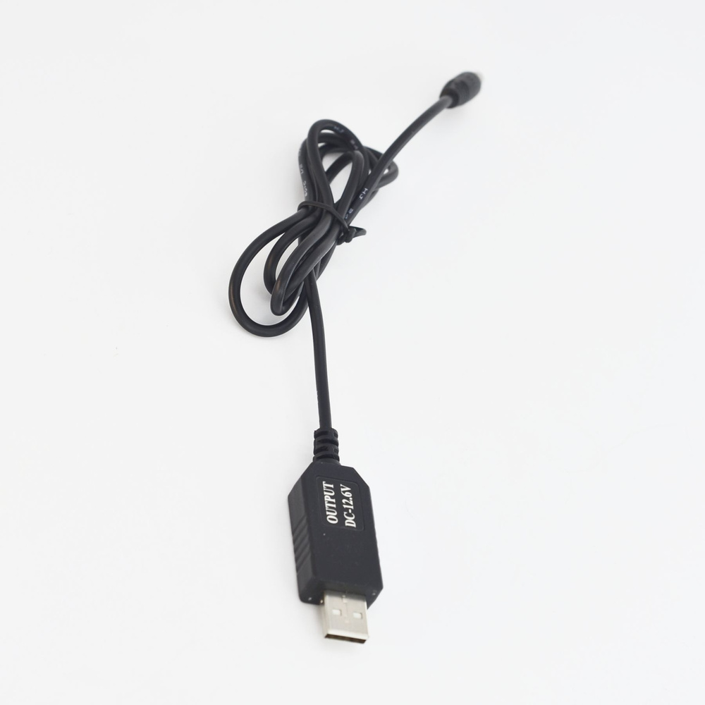 Конвертер адаптер (блок питания) с USB 5V на 12.6V 250 мА (для питания ...