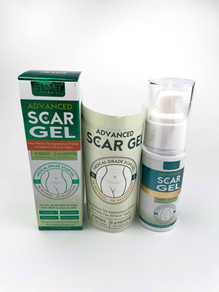 Elaimei Scar gel Гель крем ранозаживляющий от шрамов, рубцов и ожогов ...