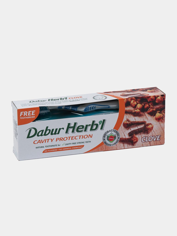 Натуральная зубная паста Dabur Herb Clove (Дабур Мисвак) органическая ...