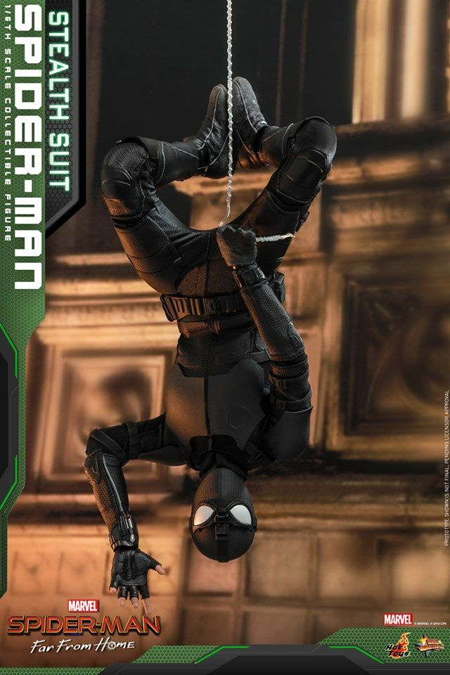 Фигурка Hot Toys MMS540: Spider-Man: Far From Home - Spider-Man (STEALTH SUIT) 1/6 #1