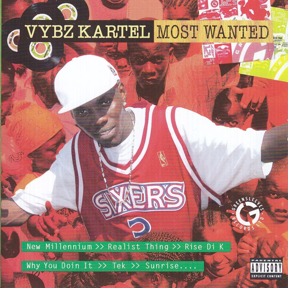 Vybz Kartel. Most Wanted (CD, 2009, UK, GRE2030, NM) #1