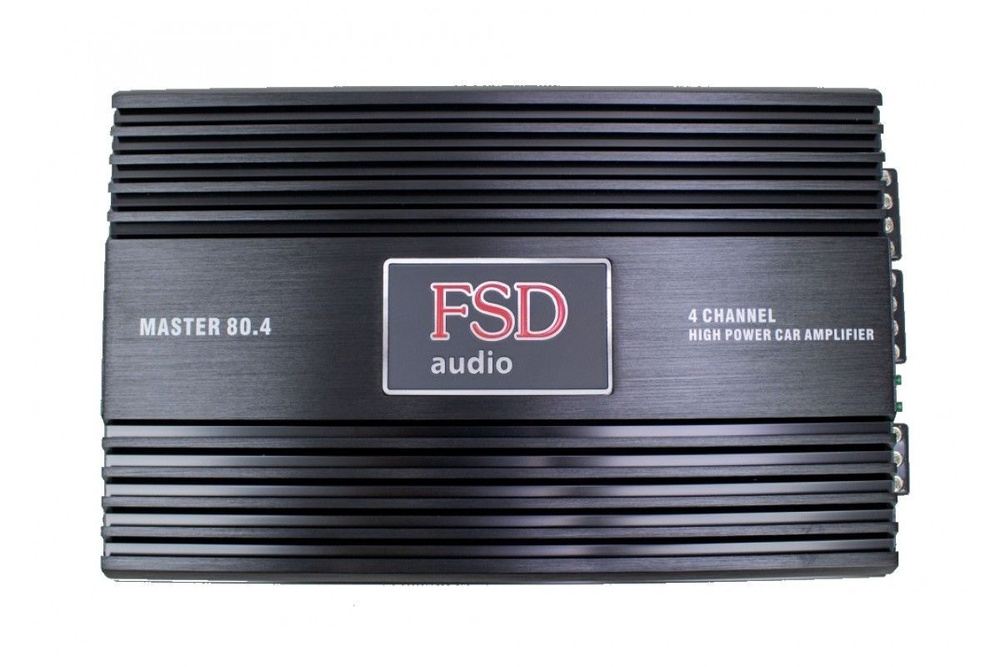 FSD Audio Master 80.4 Автомобильный 4х канальный усилитель мощности  #1