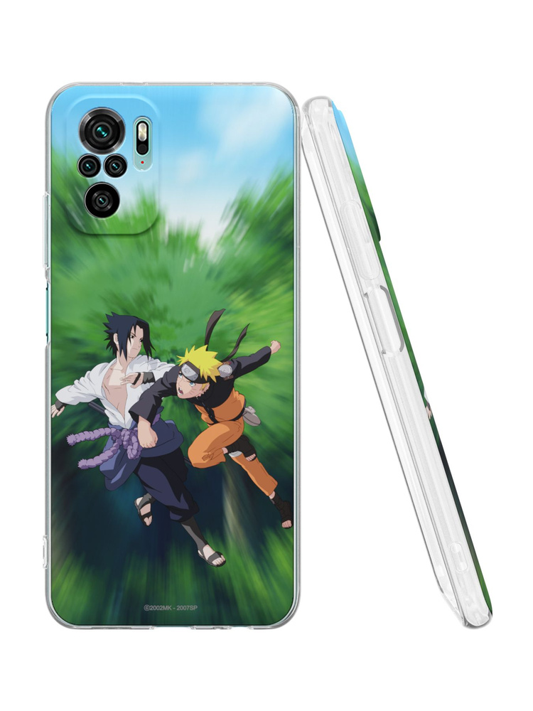 Силиконовый чехол Mobilius для Redmi Note 10/Redmi Note 10S/ Poco M5S (Редми Нот 10 Нот 10с), Naruto #1