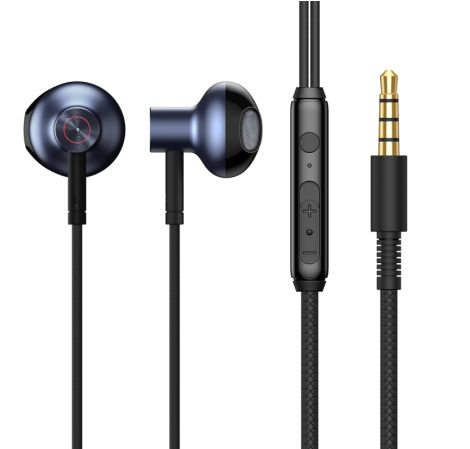 Проводные наушники с микрофоном Baseus Encok 3.5mm Wired Earphone H19 #1