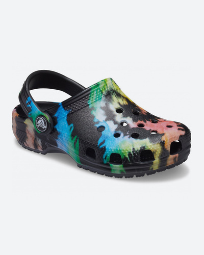 Crocs light sales tie dye