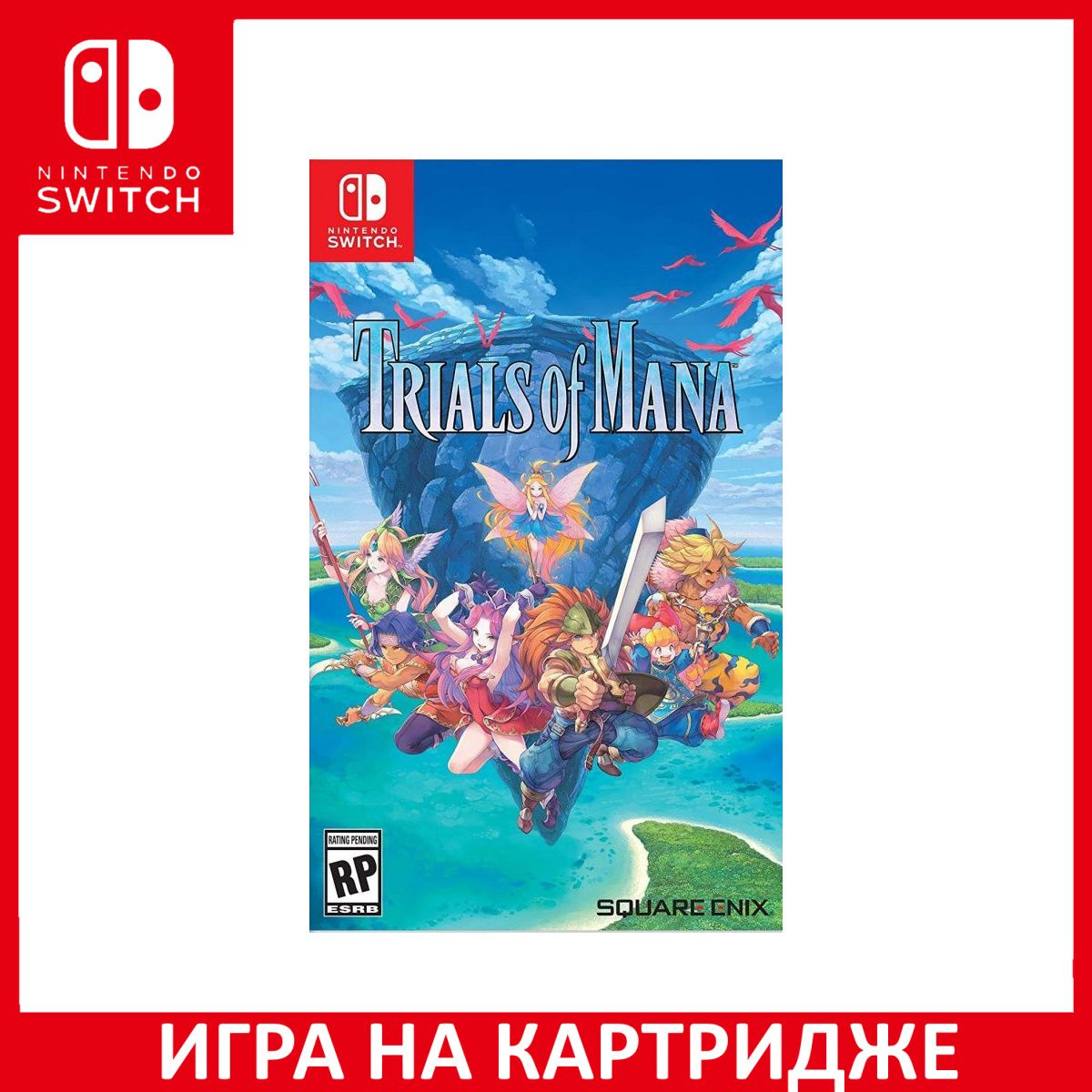 Игра на Картридже Trials of Mana (Switch)