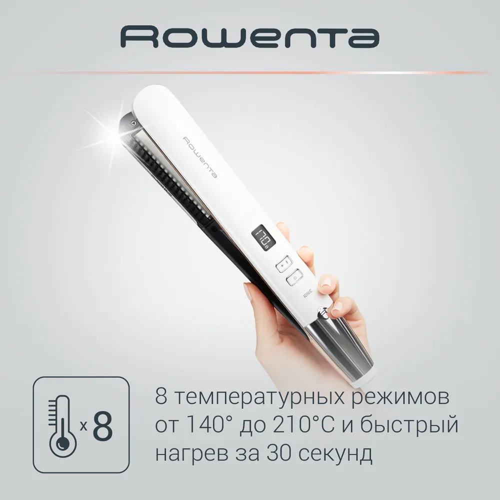 Rowenta Выпрямитель для волос VOLUMIZER SF4650F0 ,белый #2