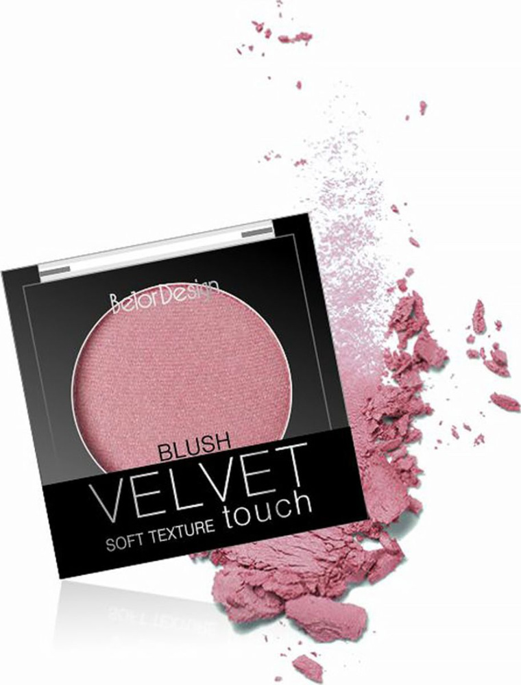 Румяна для лица Belor Design Velvet Touch, тон 104 #1