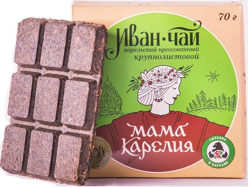 Мама Карелия Иван-чай прессованный, 70 г #1