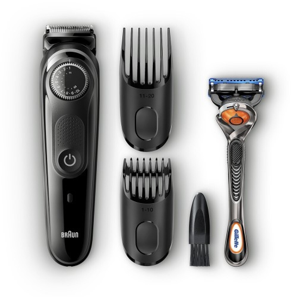 Триммер универсальный для бороды и усов Braun BT5242 + Бритва Gillette  #1