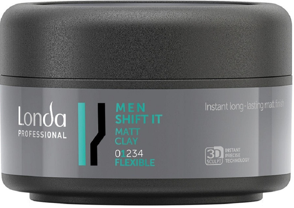 Londa Professional Матовая глина для волос Man Shift It 75 мл. #1