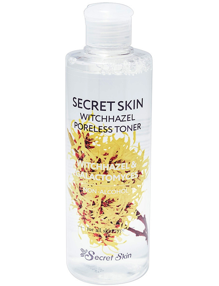 Secret Skin Тонер для сужения пор на лице с экстрактом гамамелиса 250 мл (Корея) Witchhazel Poreless #1