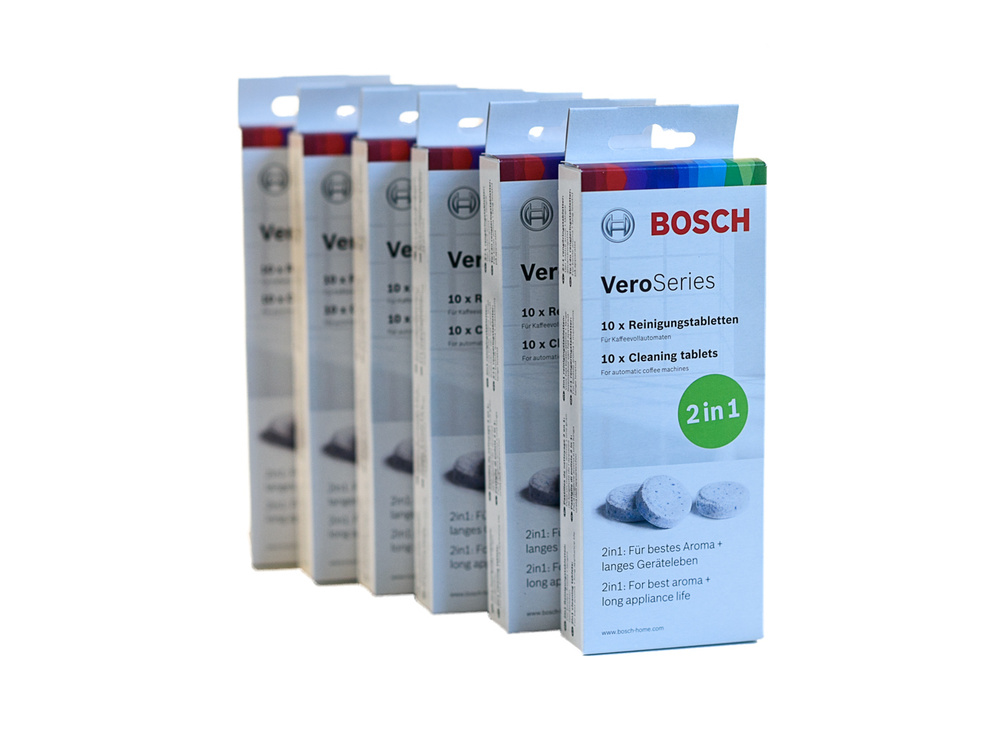Набор таблеток Bosch TCZ8001 MultiPack XL, для очистки кофемашин от эфирных масел  #1