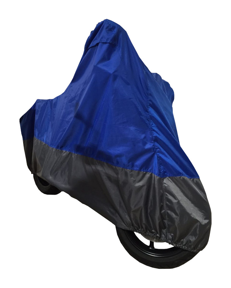 Чехол для мотоцикла INFLAME СТАНДАРТ синий (размер M), для гаражного хранения  #1
