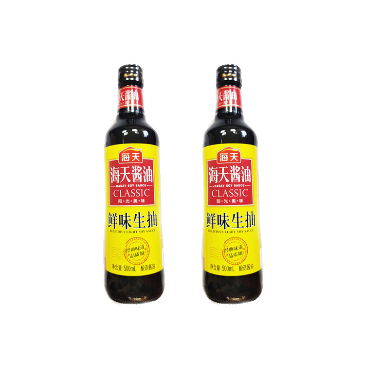 Соевый соус светлый деликатес Haday (2 шт. по 500 мл), Китай #1