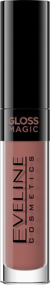 Eveline Cosmetics Помада для губ Gloss Magic, жидкая, сатиновая, тон №15, цвет: коричневый  #1