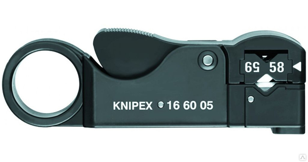 Стриппер коаксиальных кабелей KNIPEX KN-166005SB #1