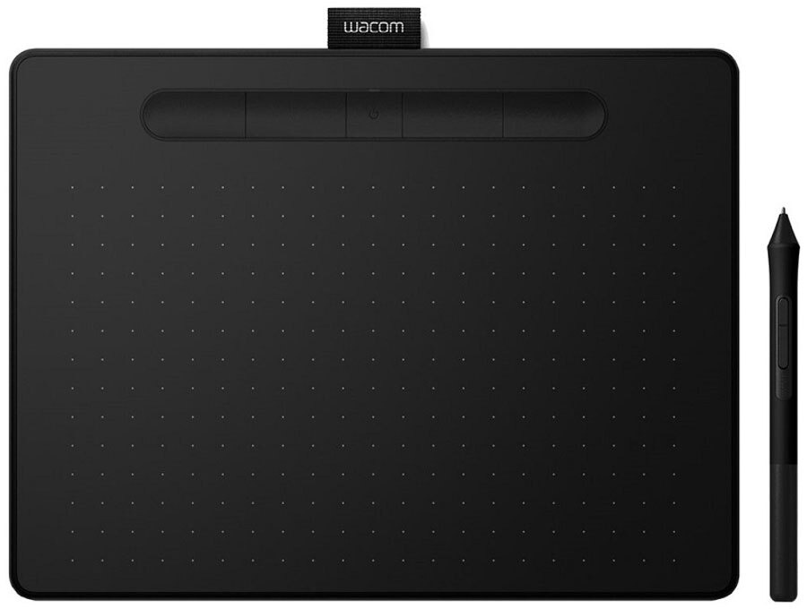 Графический планшет Wacom Intuos S (CTL-4100K-N) черный #1