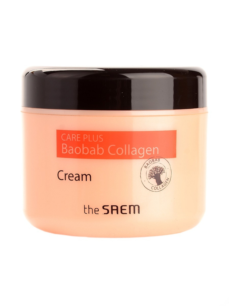 THE SAEM Крем коллагеновый баобаб Care Plus Baobab Collagen Cream 100мл #1