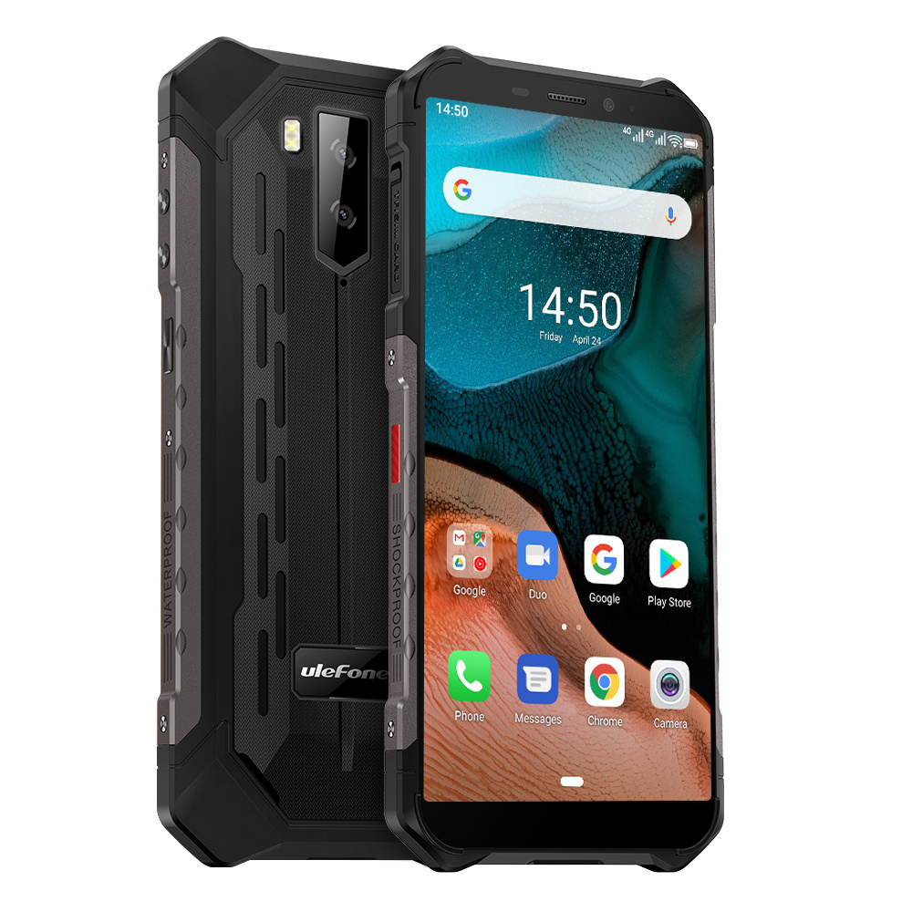 ULEFONE Смартфон Armor X5 Pro 4/64GB 4/64 ГБ, черный #1