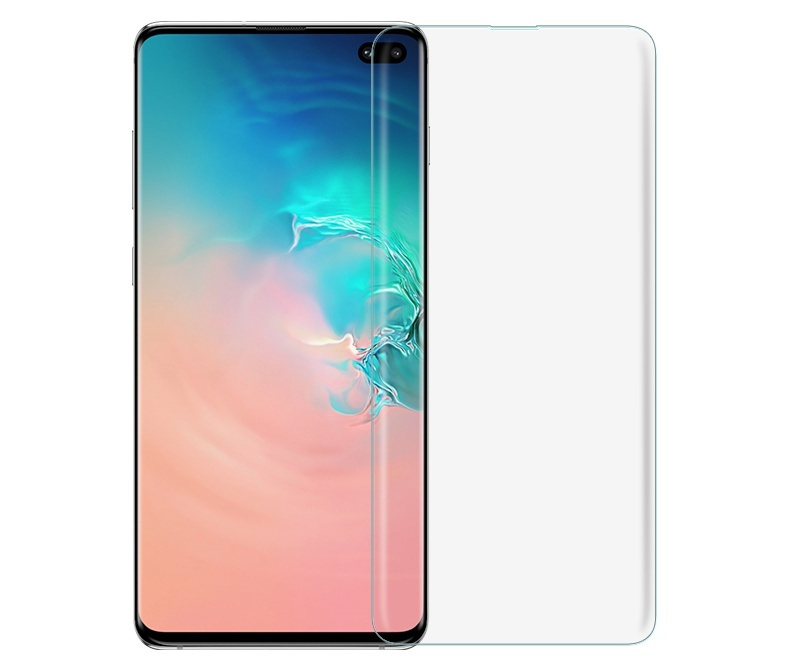 3D/5D защитное стекло MyPads для Samsung Galaxy S10e с закругленными изогнутыми краями которое полностью #1