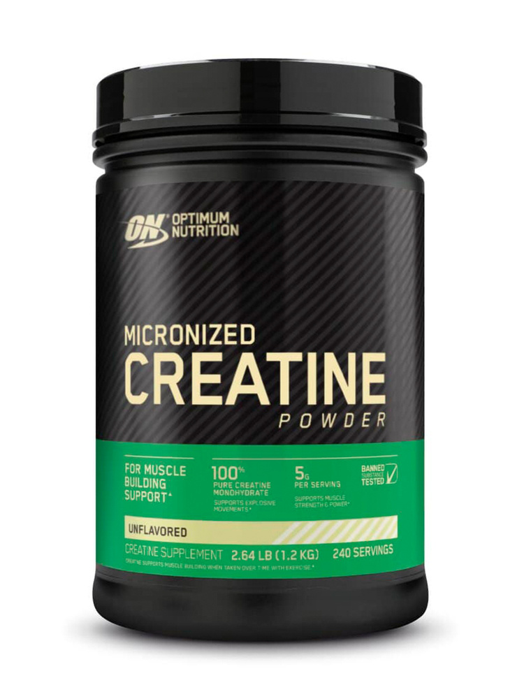 Креатин моногидрат Optimum Nutrition Micronized creatine monohydrate powder 1200 гр  #1