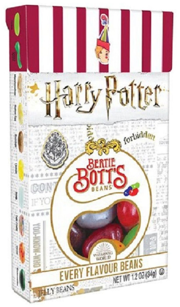 Конфеты Jelly Belly Bertie Botts Бобы из Harry Potter, 35 г #1
