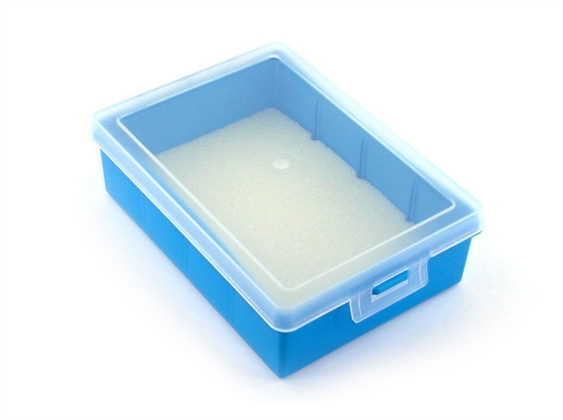 Коробка для приманок PlBOX 1801 (без ячеек, БЕЗ изолона) 125 х 175 х 50 мм, цв. Синий  #1