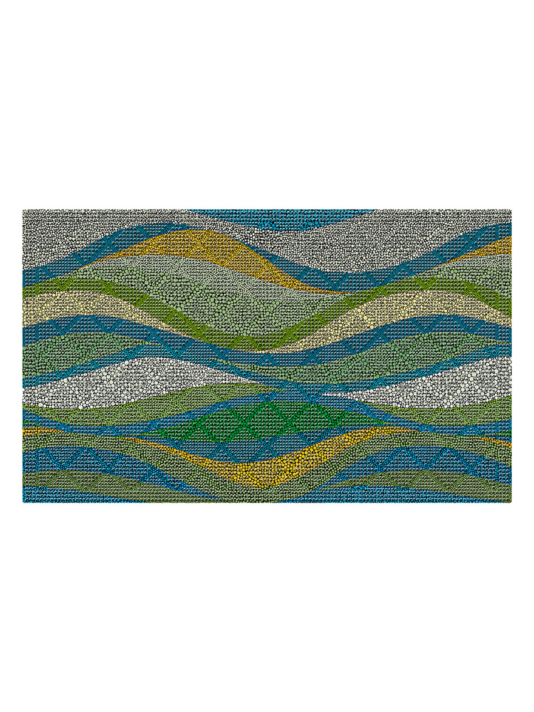 VARMAX Коврик придверный волна, 0.45 x 0.75 м #1
