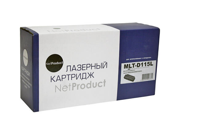 Картридж лазерный NetProduct MLT-D115L для Samsung Xpress SL-M2620/2820/M2670/2870, черный  #1
