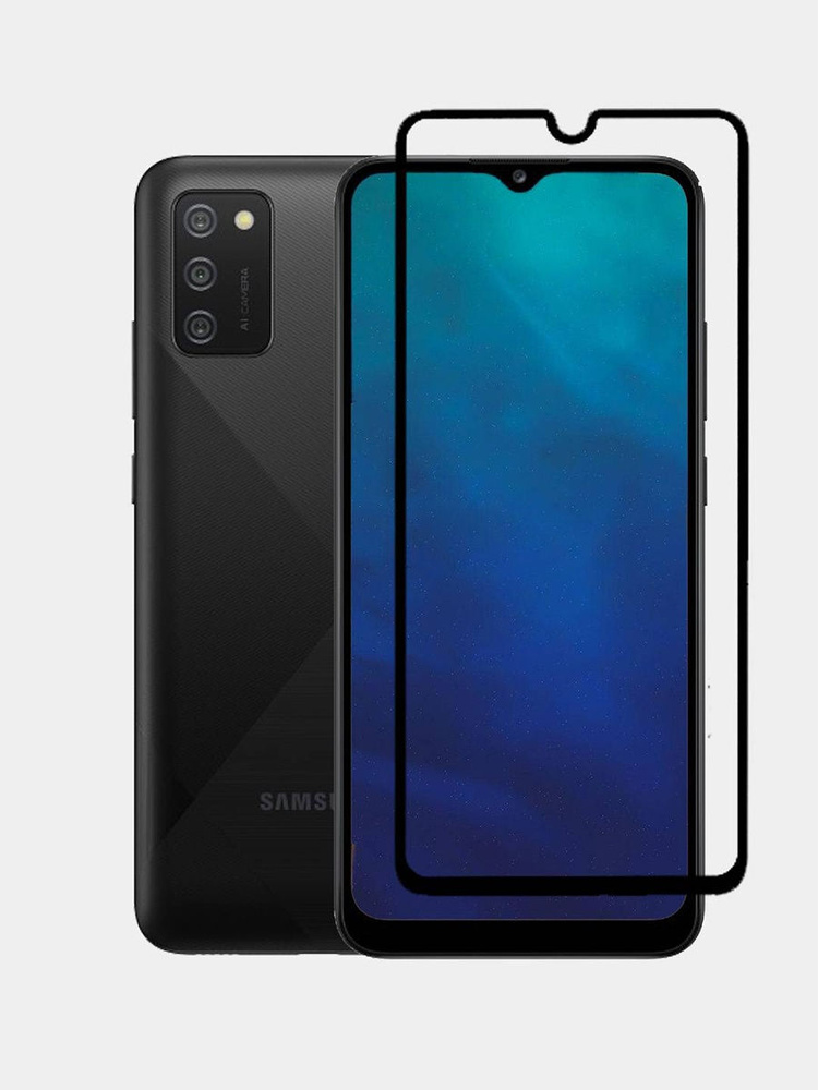 Защитное стекло 5D-9D Glass Pro для Samsung Galaxy A02 / Samsung Galaxy A02s / Стекло на Самсунг Галакси #1